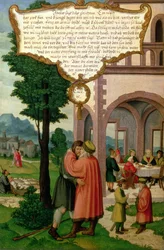 Das Gleichnis vom verlorenen Sohn, Abschnitt vom Mompelgarter Altar